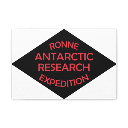 Flag of Ronne Antarctic Research Expedition - Canvas Wall Art 18″ x 12″ 1.25" - The Sticker Space
