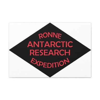 Flag of Ronne Antarctic Research Expedition - Canvas Wall Art 24″ x 16″ 1.25" - The Sticker Space