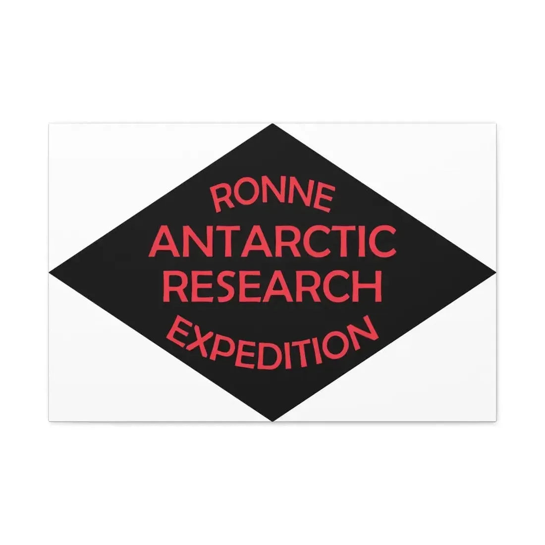 Flag of Ronne Antarctic Research Expedition - Canvas Wall Art 30" x 20" 1.25" - The Sticker Space