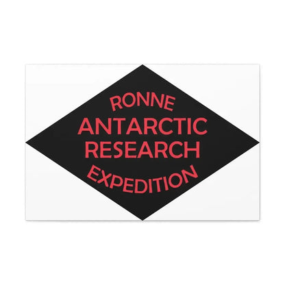 Flag of Ronne Antarctic Research Expedition - Canvas Wall Art 30" x 20" 1.25" - The Sticker Space
