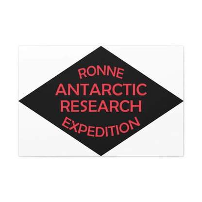 Flag of Ronne Antarctic Research Expedition - Canvas Wall Art 36" x 24" 1.25" - The Sticker Space