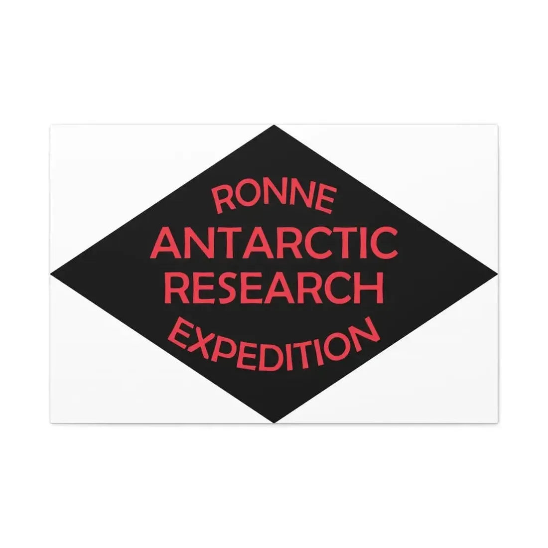 Flag of Ronne Antarctic Research Expedition - Canvas Wall Art - The Sticker Space