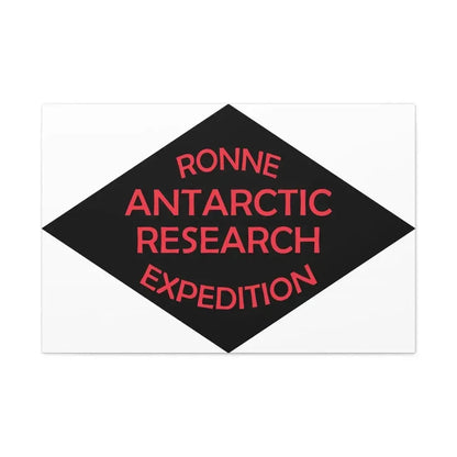 Flag of Ronne Antarctic Research Expedition - Canvas Wall Art - The Sticker Space