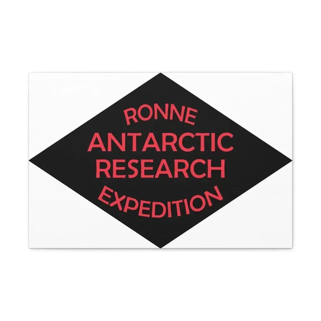 Flag of Ronne Antarctic Research Expedition - Canvas Wall Art - The Sticker Space