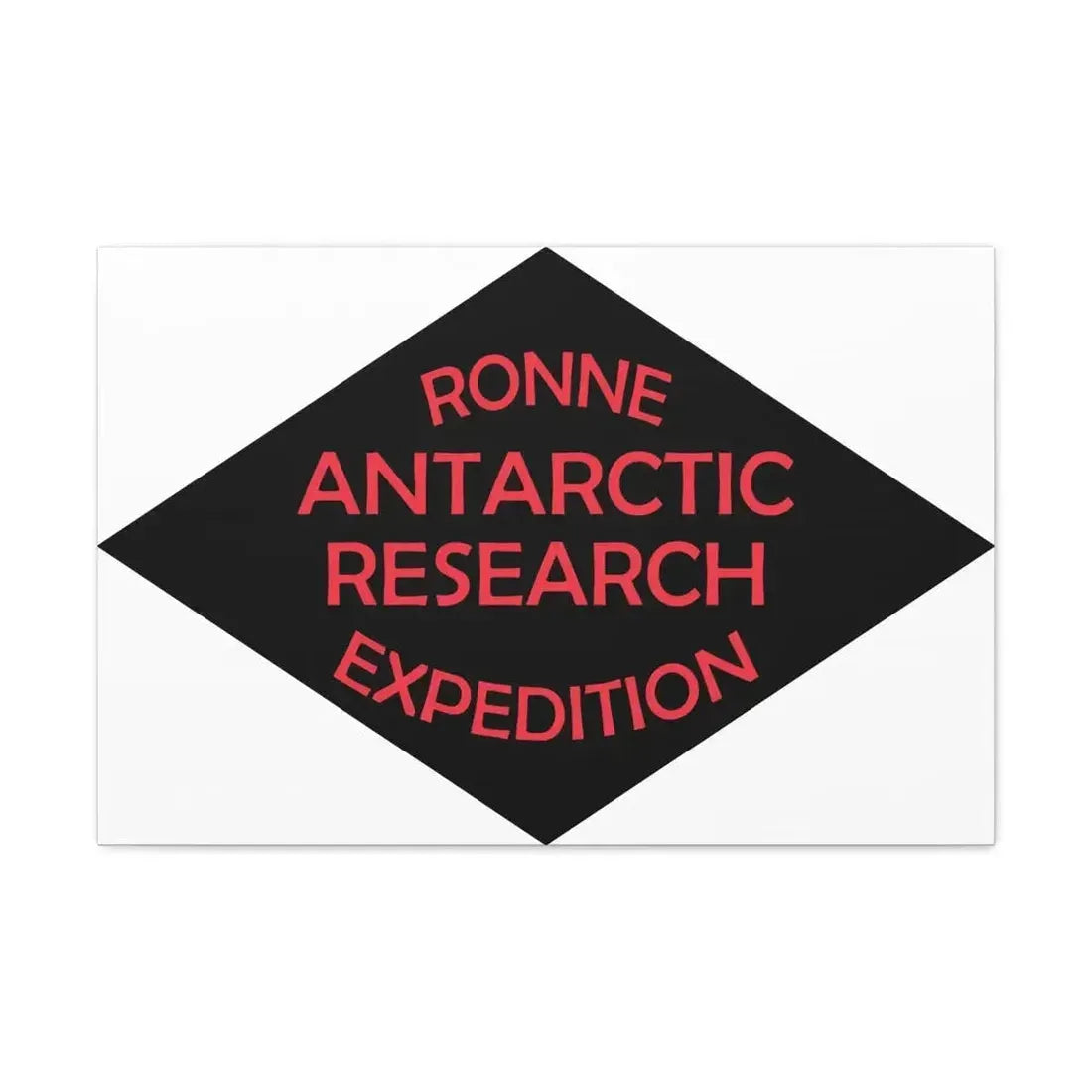 Flag of Ronne Antarctic Research Expedition - Canvas Wall Art - The Sticker Space