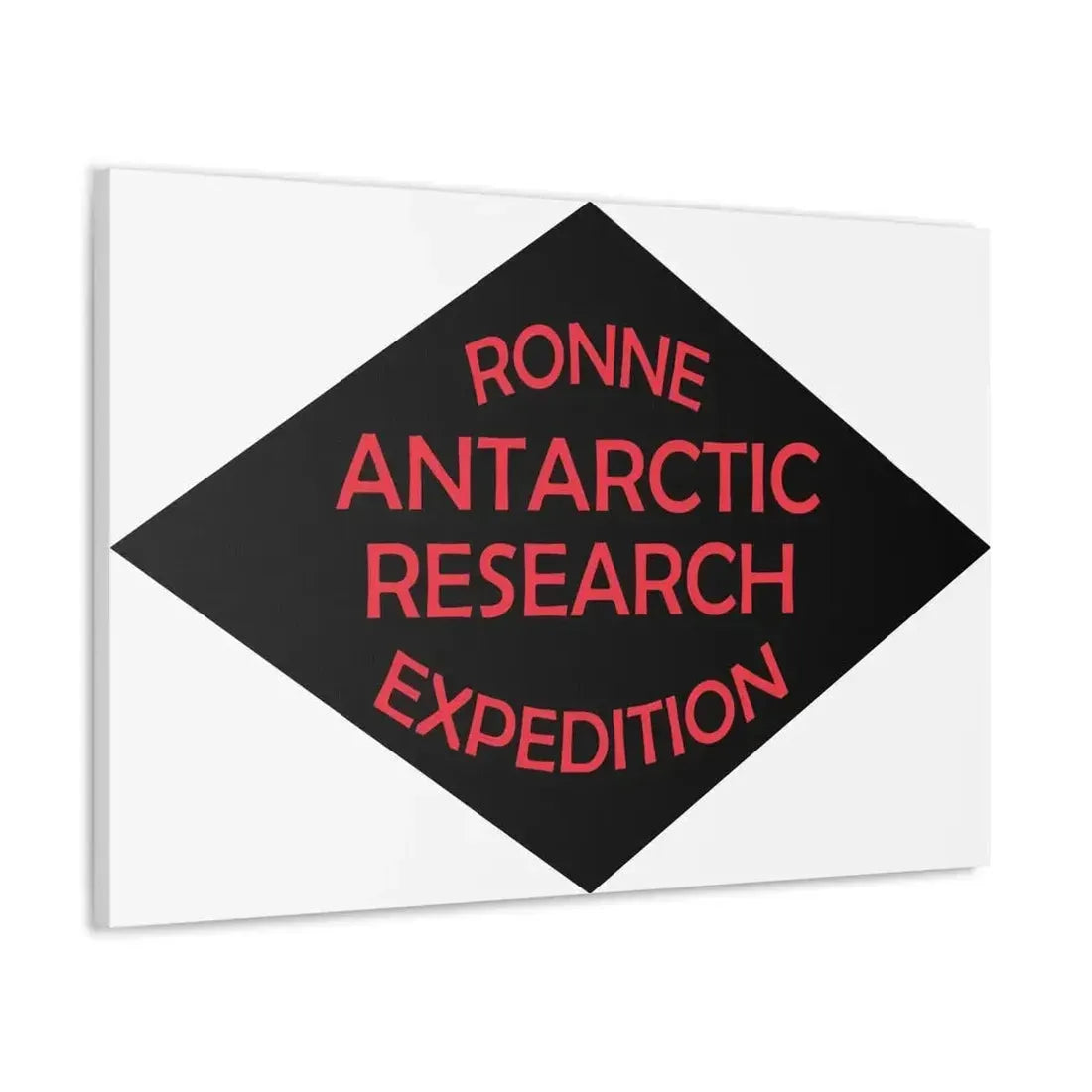 Flag of Ronne Antarctic Research Expedition - Canvas Wall Art - The Sticker Space