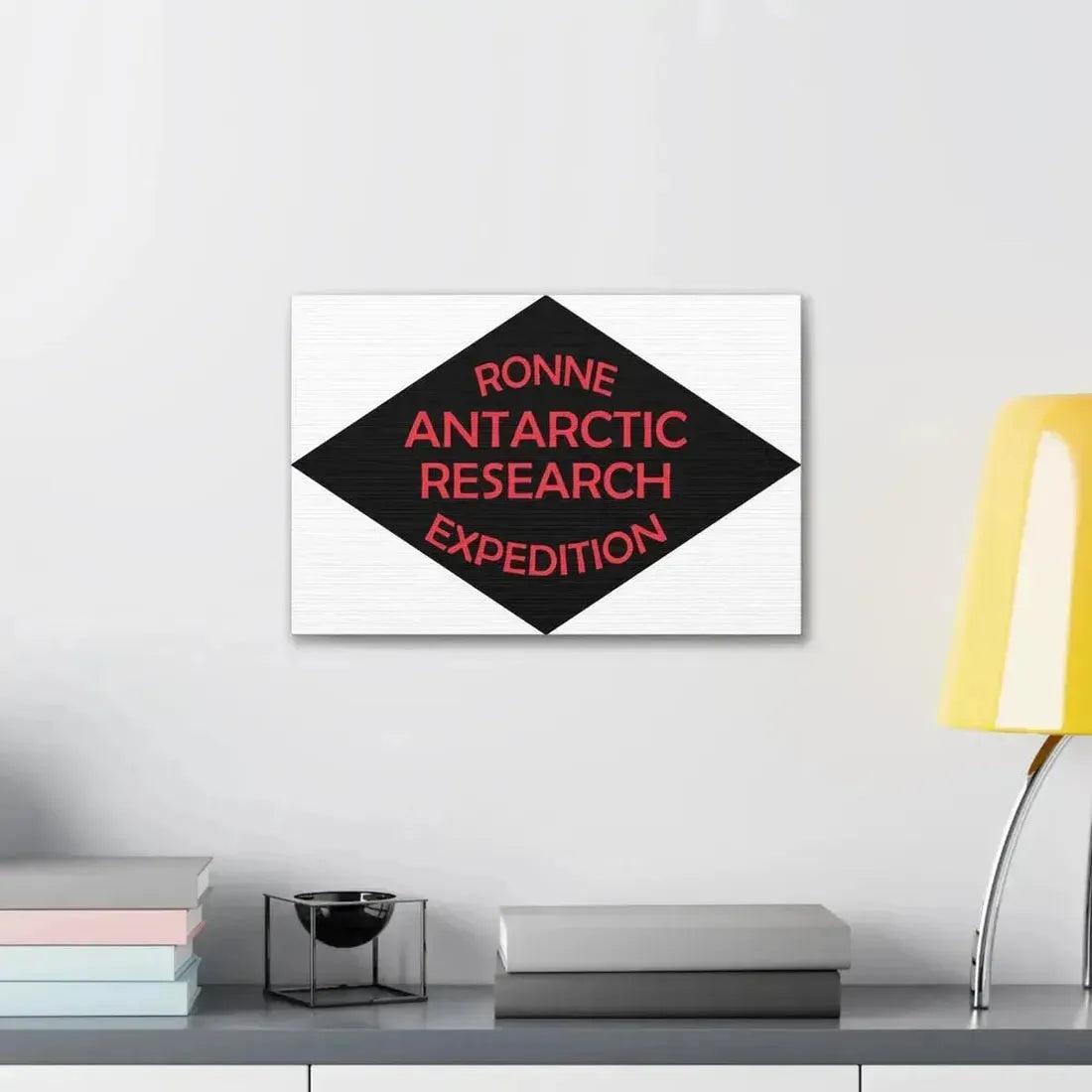 Flag of Ronne Antarctic Research Expedition - Canvas Wall Art - The Sticker Space