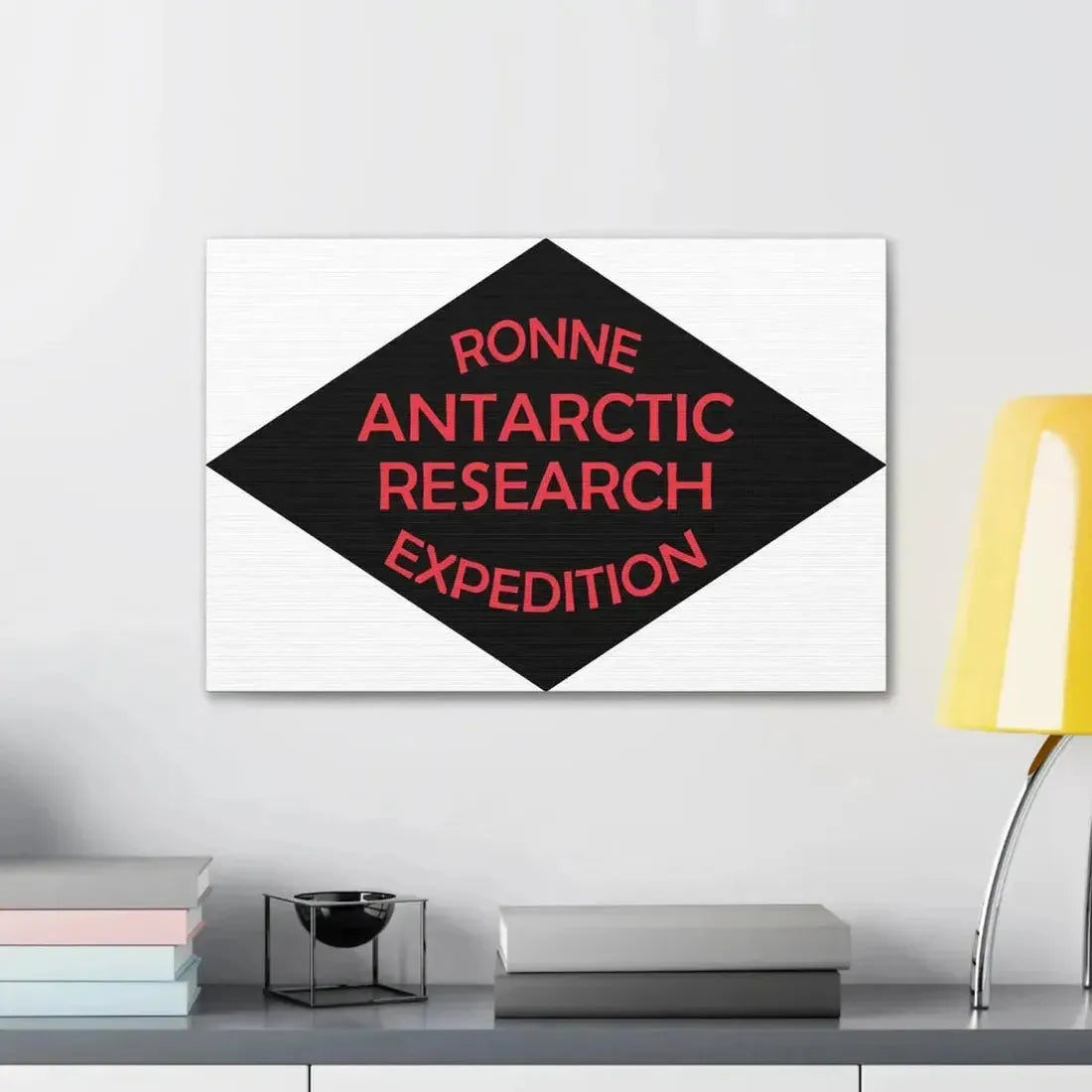 Flag of Ronne Antarctic Research Expedition - Canvas Wall Art - The Sticker Space