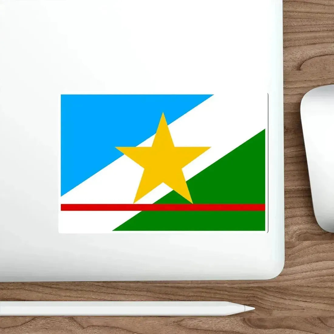 Flag of Roraima Brazil STICKER Vinyl Die-Cut Decal - The Sticker Space