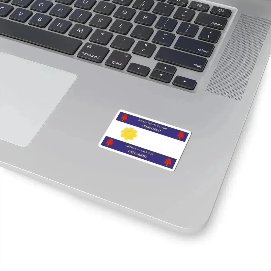 Flag of Rosas Variant (Argentina) STICKER Vinyl Kiss-Cut Decal - The Sticker Space