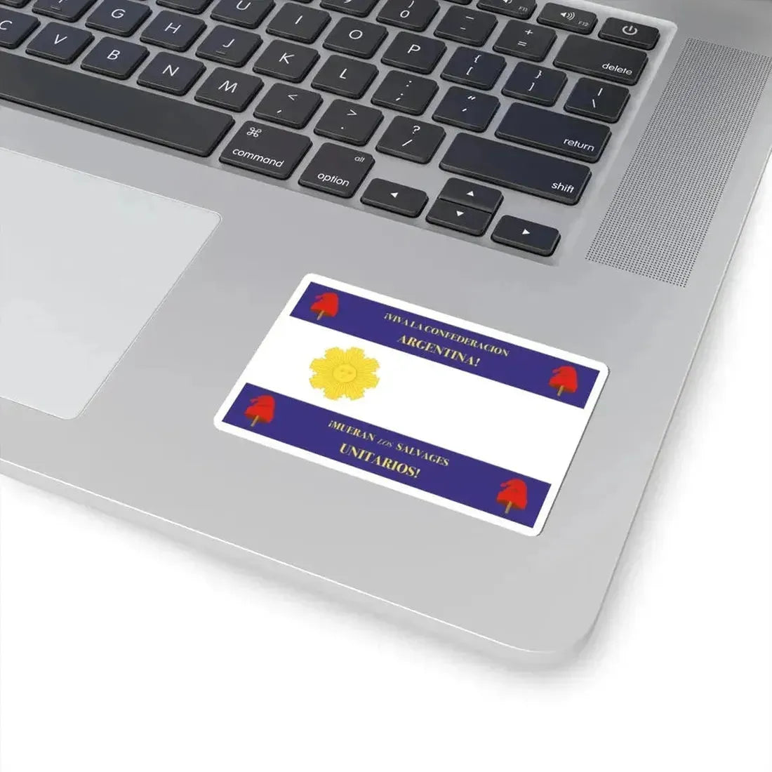 Flag of Rosas Variant (Argentina) STICKER Vinyl Kiss-Cut Decal - The Sticker Space