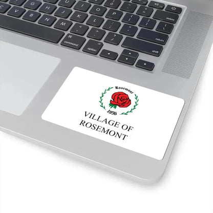 Flag of Rosemont Illinois (United States) STICKER Vinyl Kiss-Cut Decal - The Sticker Space
