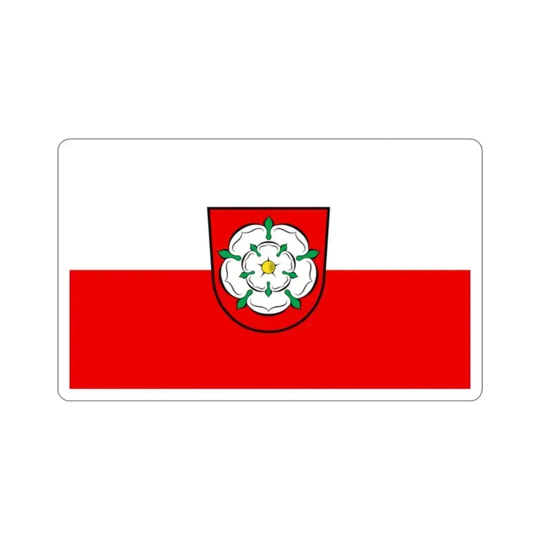 Flag of Rosenheim 2 Germany STICKER Vinyl Die-Cut Decal 2 Inch - The Sticker Space