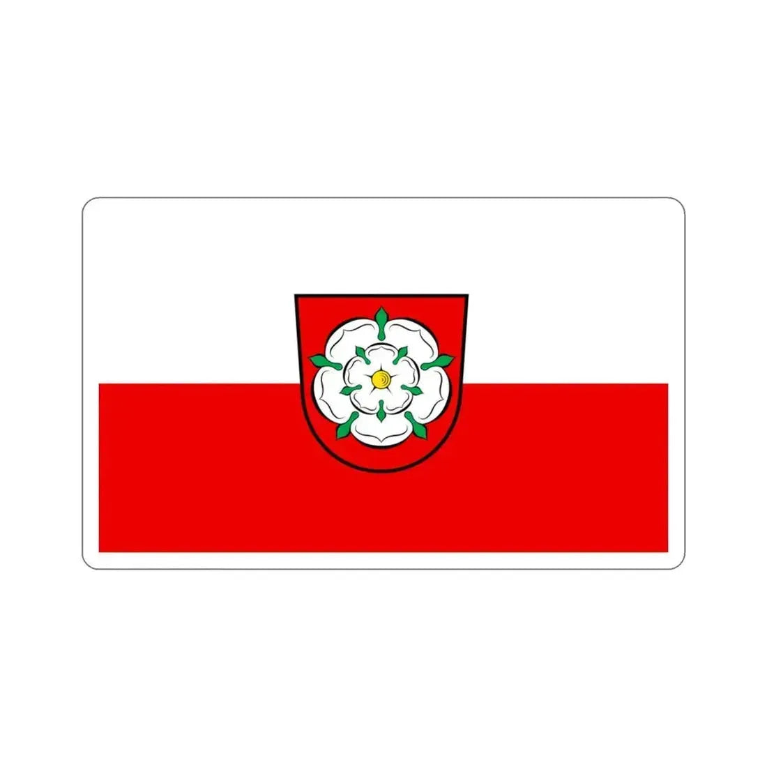 Flag of Rosenheim 2 Germany STICKER Vinyl Die-Cut Decal 3 Inch - The Sticker Space