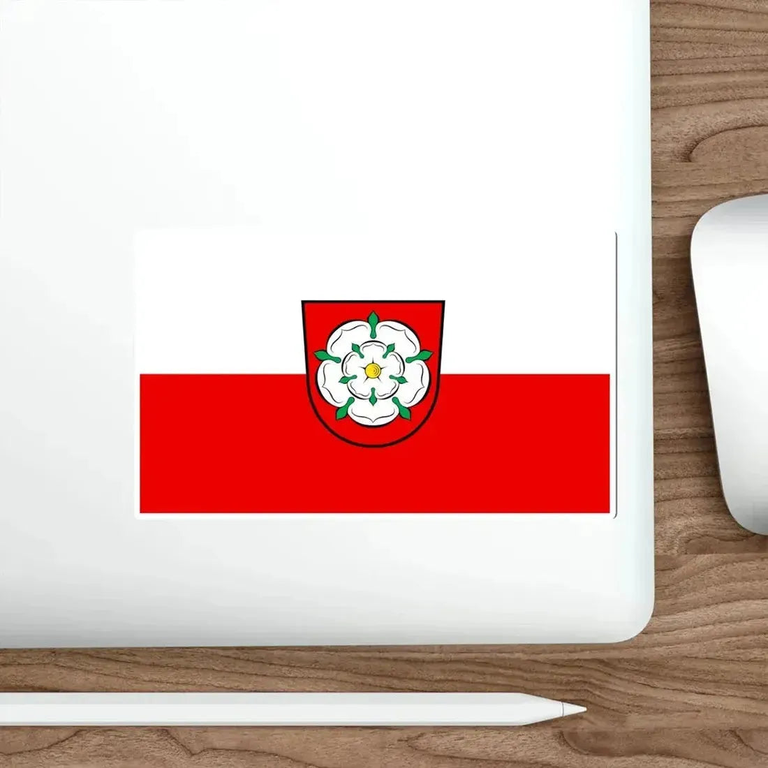 Flag of Rosenheim 2 Germany STICKER Vinyl Die-Cut Decal - The Sticker Space