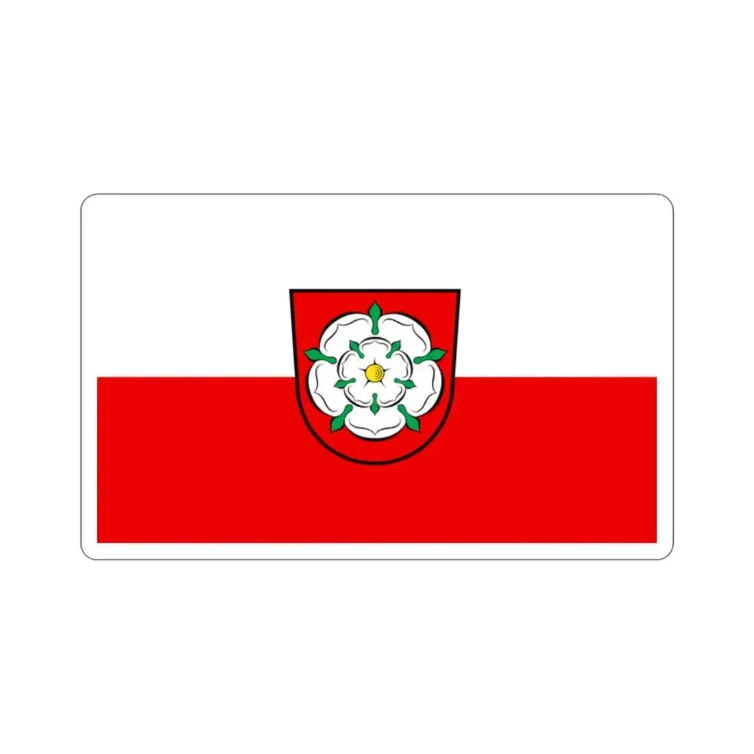 Flag of Rosenheim 2 Germany STICKER Vinyl Die-Cut Decal - The Sticker Space