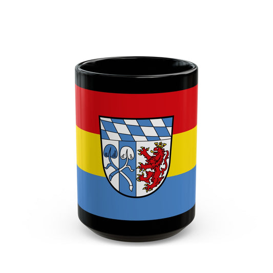 Flag of Rosenheim Germany - Black Coffee Mug-15oz-The Sticker Space