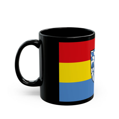 Flag of Rosenheim Germany - Black Coffee Mug-The Sticker Space