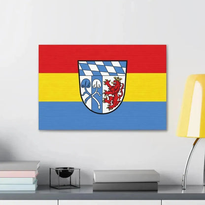 Flag of Rosenheim Germany - Canvas Wall Art - The Sticker Space
