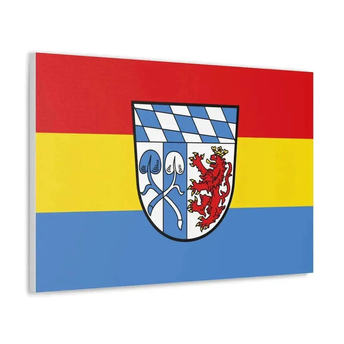 Flag of Rosenheim Germany - Canvas Wall Art - The Sticker Space