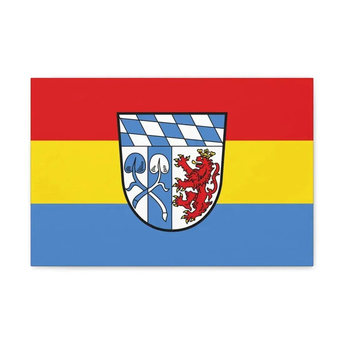Flag of Rosenheim Germany - Canvas Wall Art - The Sticker Space