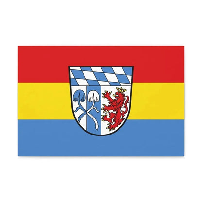 Flag of Rosenheim Germany - Canvas Wall Art - The Sticker Space