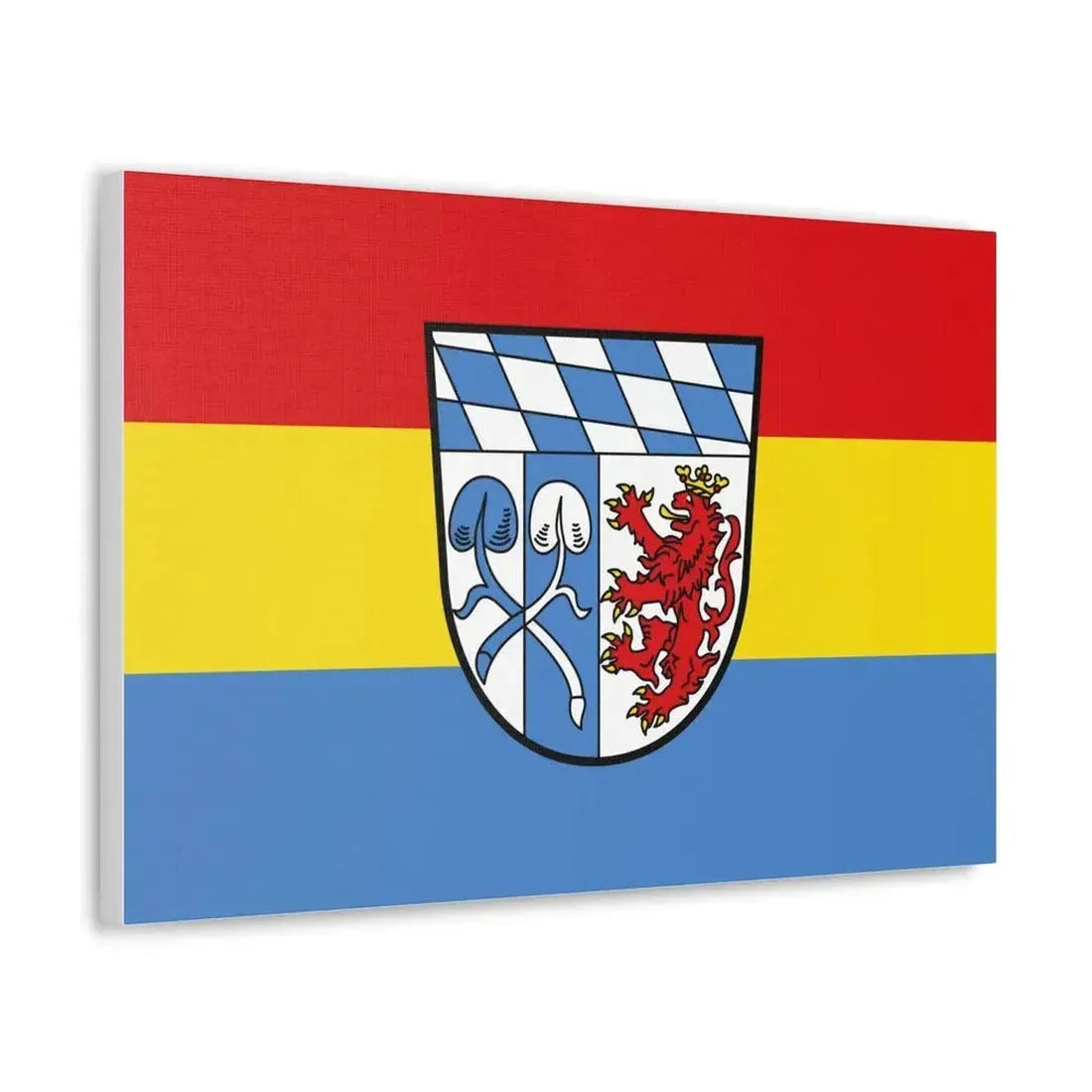 Flag of Rosenheim Germany - Canvas Wall Art - The Sticker Space