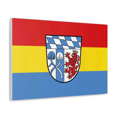 Flag of Rosenheim Germany - Canvas Wall Art - The Sticker Space