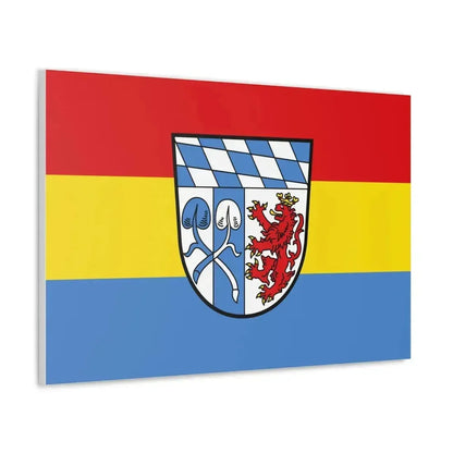 Flag of Rosenheim Germany - Canvas Wall Art - The Sticker Space
