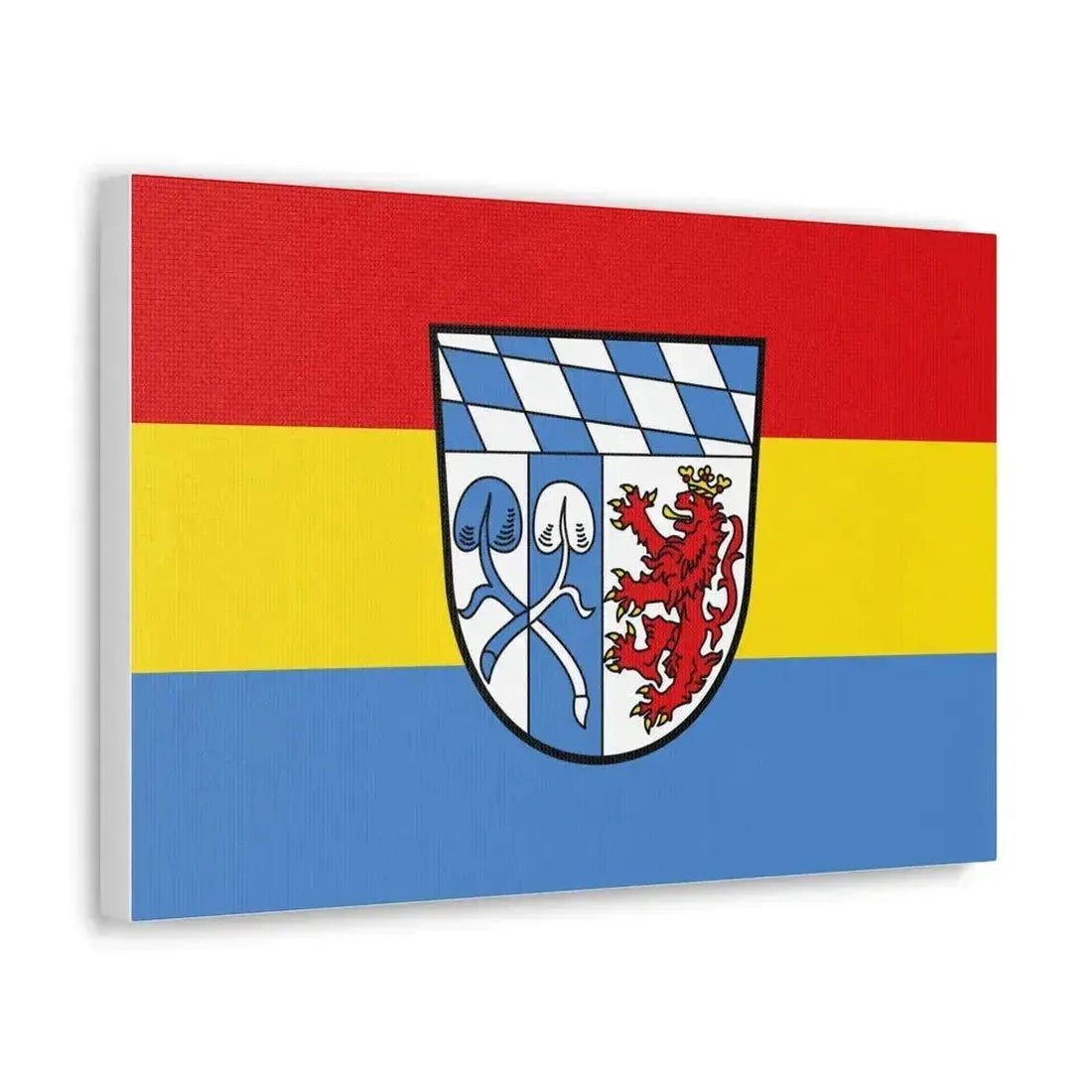 Flag of Rosenheim Germany - Canvas Wall Art - The Sticker Space