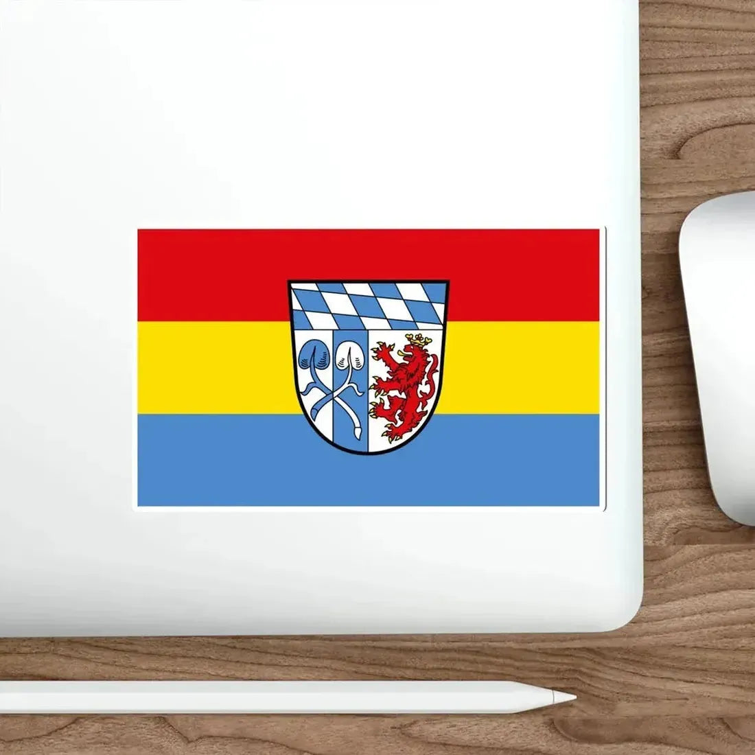 Flag of Rosenheim Germany STICKER Vinyl Die-Cut Decal - The Sticker Space