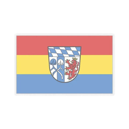 Flag of Rosenheim Germany - STICKER Vinyl Kiss-Cut Decal 2 Inch Transparent - The Sticker Space