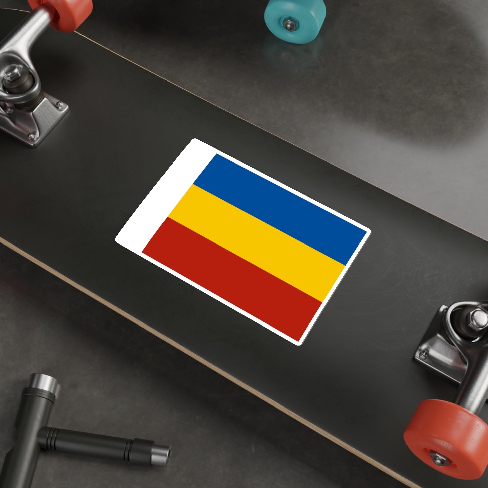 Flag of Rostov Oblast Russia STICKER Vinyl Die-Cut Decal-The Sticker Space