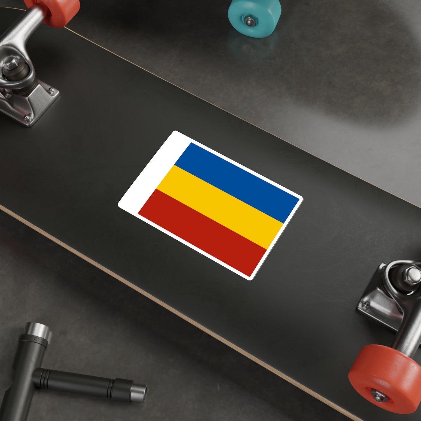 Flag of Rostov Oblast Russia STICKER Vinyl Die-Cut Decal-The Sticker Space