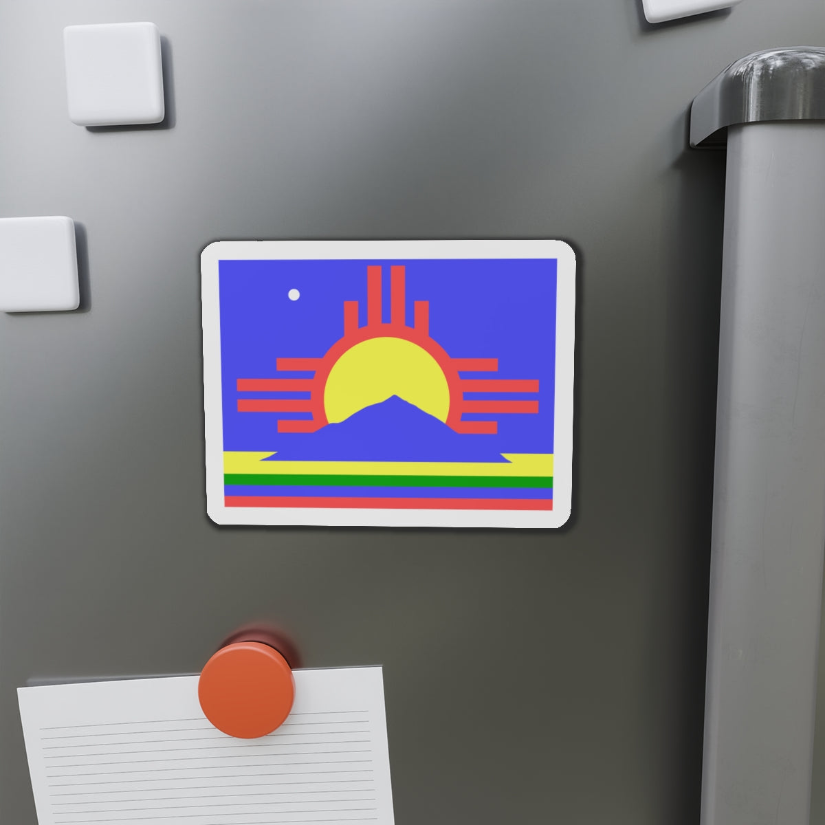 Flag of Roswell New Mexico - Die-Cut Magnet-The Sticker Space