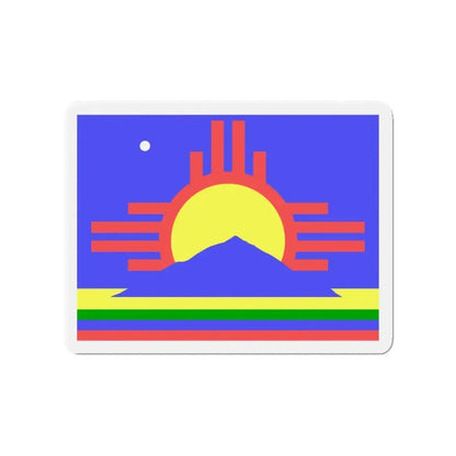 Flag of Roswell New Mexico - Refrigerator Magnet 3 Inch - The Sticker Space