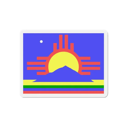 Flag of Roswell New Mexico - Refrigerator Magnet 5 Inch - The Sticker Space