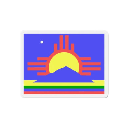 Flag of Roswell New Mexico - Refrigerator Magnet 6 Inch - The Sticker Space