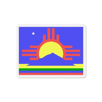 Flag of Roswell New Mexico - Refrigerator Magnet - The Sticker Space