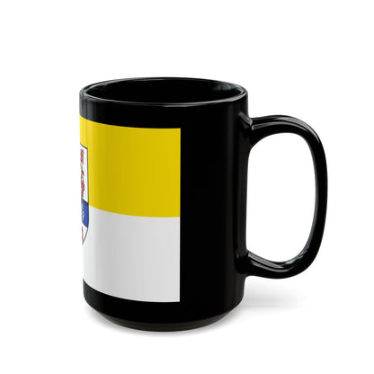 Flag of Rotenburg Germany - Black Coffee Mug-The Sticker Space