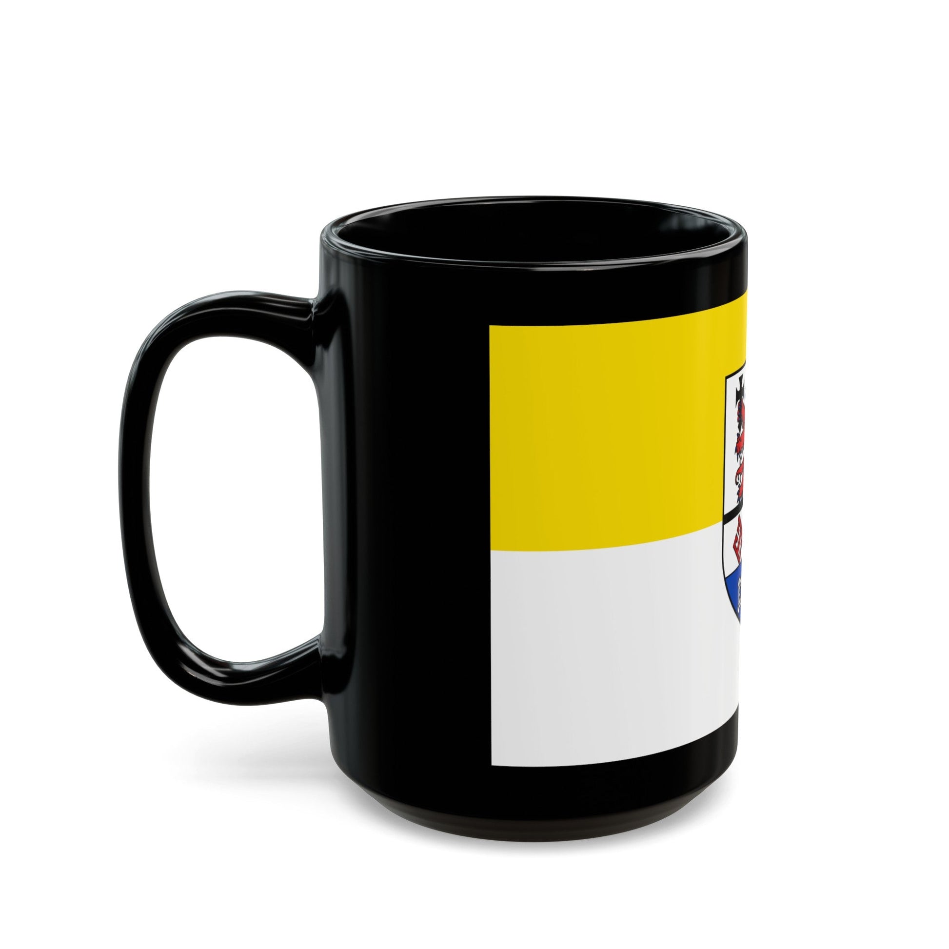 Flag of Rotenburg Germany - Black Coffee Mug-The Sticker Space