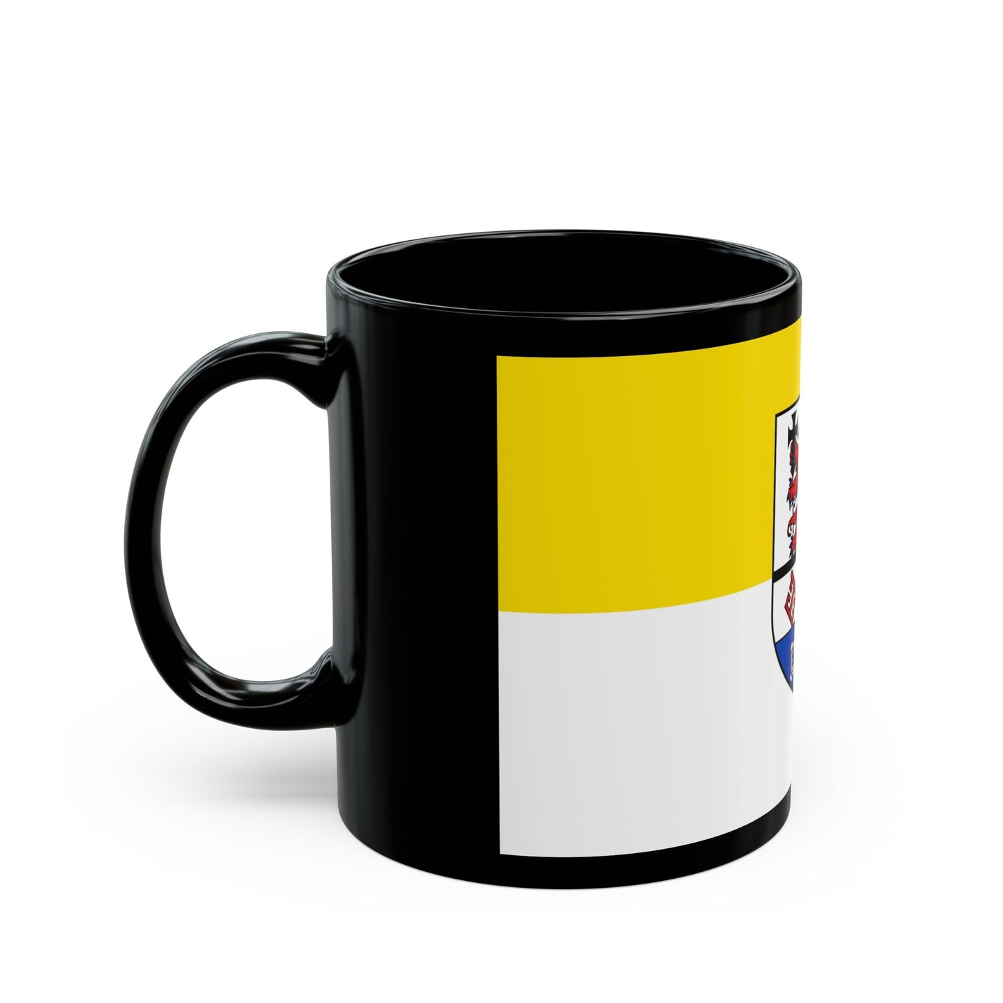 Flag of Rotenburg Germany - Black Coffee Mug-The Sticker Space