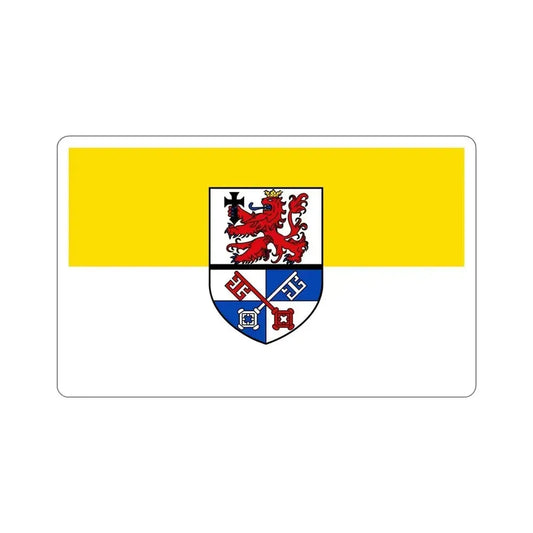 Flag of Rotenburg Germany STICKER Vinyl Die-Cut Decal 6 Inch - The Sticker Space