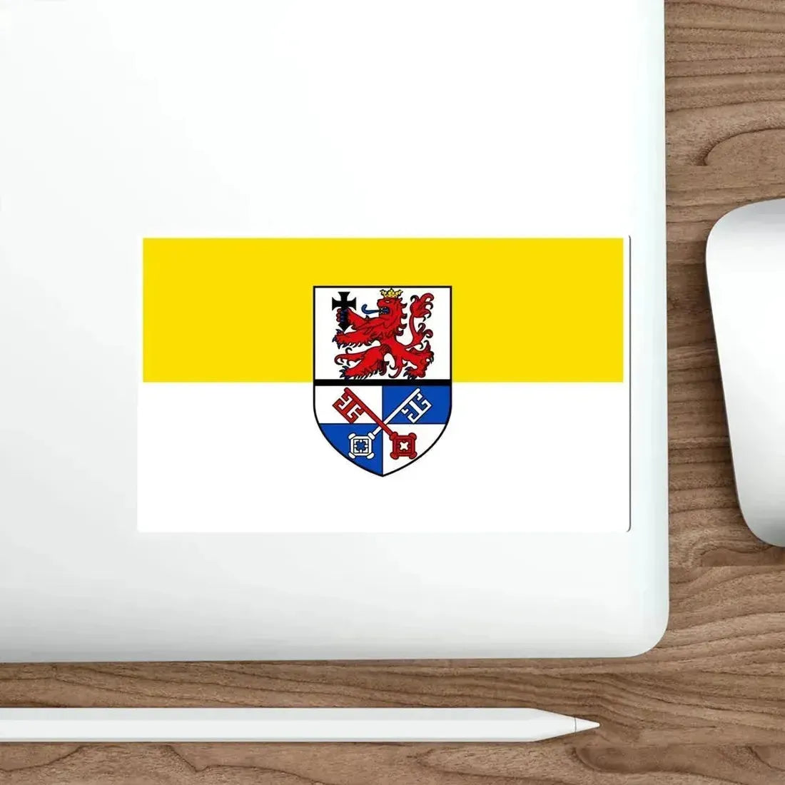 Flag of Rotenburg Germany STICKER Vinyl Die-Cut Decal - The Sticker Space