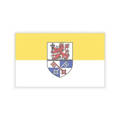 Flag of Rotenburg Germany - STICKER Vinyl Kiss-Cut Decal 2 Inch Transparent - The Sticker Space