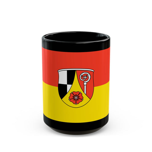 Flag of Roth Germany - Black Coffee Mug-15oz-The Sticker Space