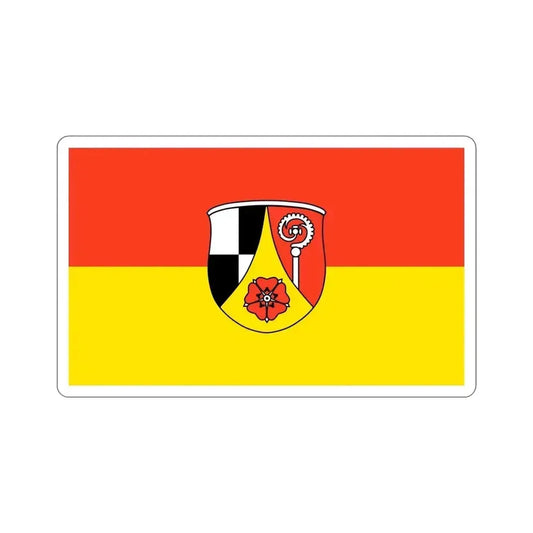 Flag of Roth Germany STICKER Vinyl Die-Cut Decal 6 Inch - The Sticker Space