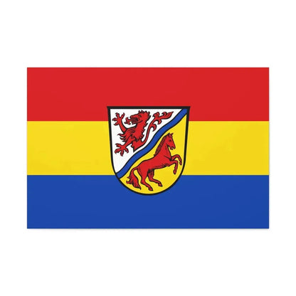 Flag of Rottal Inn Germany - Canvas Wall Art 36" x 24" 1.25" - The Sticker Space