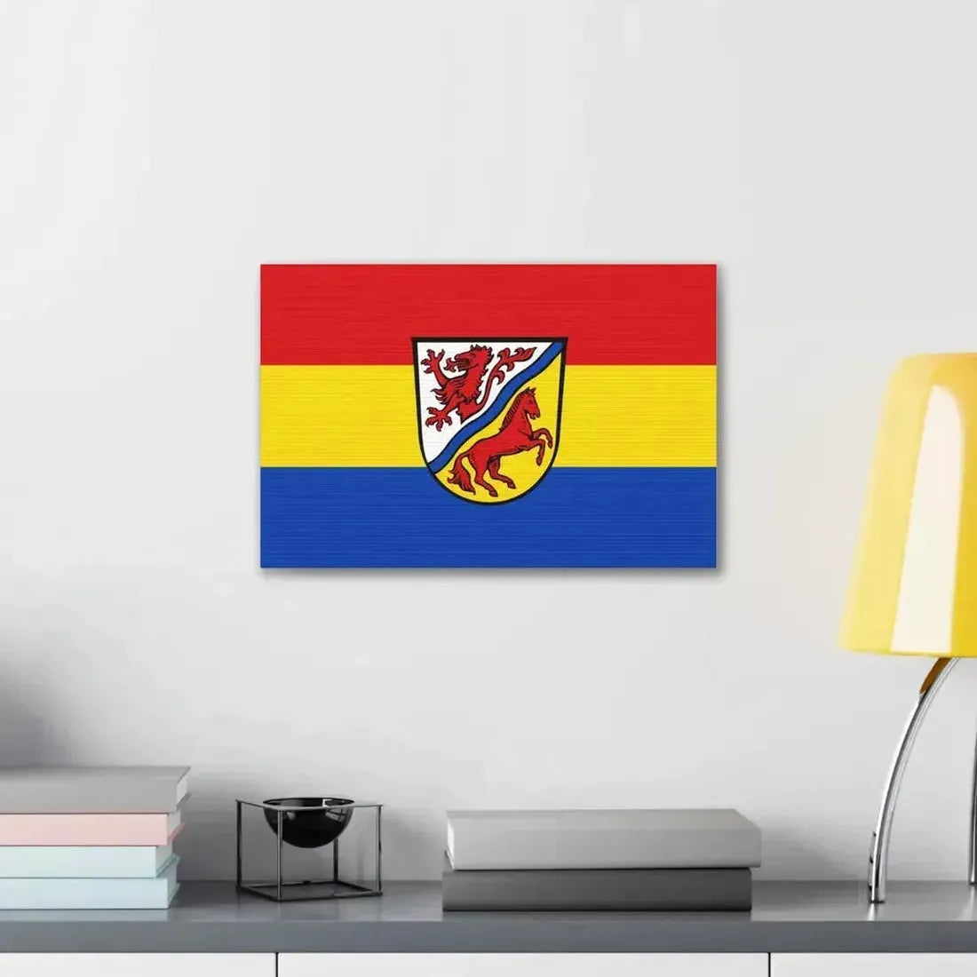 Flag of Rottal Inn Germany - Canvas Wall Art - The Sticker Space