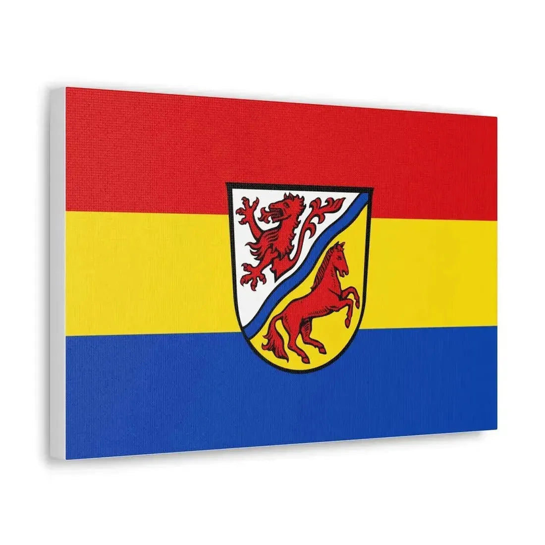 Flag of Rottal Inn Germany - Canvas Wall Art - The Sticker Space
